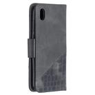 For Huawei Y5(2019) Matching Color Crocodile Texture Horizontal Flip PU Leather Case with Wallet & Holder & Card Slots(Black) - 3