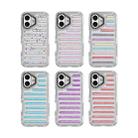 For iPhone 16 Pro Capsule Glitter TPU Hybrid PC Airbag Phone Case(Mixed Color) - 2