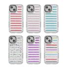 For iPhone 15 Pro Max Capsule Glitter TPU Hybrid PC Airbag Phone Case(Blue) - 2