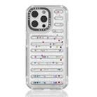 For iPhone 13 Pro Max Capsule Glitter TPU Hybrid PC Airbag Phone Case(Sequin) - 1