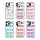 For iPhone 12 / 12 Pro Capsule Glitter TPU Hybrid PC Airbag Phone Case(Purple) - 2