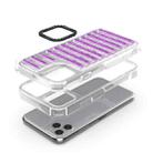 For iPhone 11 Pro Max Capsule Glitter TPU Hybrid PC Airbag Phone Case(Pink) - 3