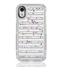 For iPhone XR Capsule Glitter TPU Hybrid PC Airbag Phone Case(Sequin) - 1