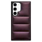 For Samsung Galaxy S23 5G Cotton Filling Eiderdown Airbag Phone Case(Purple) - 1