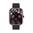 ZW65 2.01 inch Fitness Smart Watch, Blood Oxygen / Blood Pressure / Heart Rate(Black) - 3