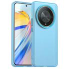 For Honor Magic6 Lite 5G Candy PC Hybrid TPU Shockproof Phone Case(Blue) - 1