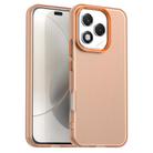 For Honor 400 Lite Global Candy PC Hybrid TPU Shockproof Phone Case(Orange) - 1