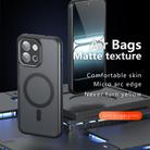 For OnePlus 13T Armor MagSafe Precise Hole PC Hybrid TPU Phone Case(Frosted Black) - 2