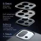 For OnePlus 13T Armor MagSafe Precise Hole PC Hybrid TPU Phone Case(Frosted Black) - 3