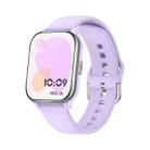 KT73S 1.85 inch Square Screen BT Call Smart Watch, Heart Rate / Blood Pressure / Blood Oxygen / Female Health / Sleep Monitoring(Purple) - 1