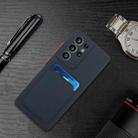 For Samsung Galaxy S25 Ultra 5G Card Slot Design Shockproof TPU Phone Case(Dark Blue) - 2