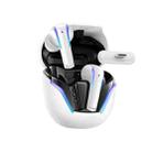 REMAX Gamebuds G7 2.4G Gaming TWS Stereo Wireless Bluetooth Earphones with Breathing Light(White) - 1