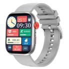 LC88 2 inch Square Screen BT Call Smart Watch, Heart Rate / Blood Pressure / Blood Oxygen / Sleep Monitoring(Silver) - 1