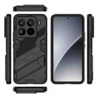 For Xiaomi 15 Pro 5G Punk Armor 2 in 1 PC + TPU Phone Case with Holder(Black) - 3