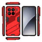 For Xiaomi 15 Pro 5G Punk Armor 2 in 1 PC + TPU Phone Case with Holder(Red) - 3