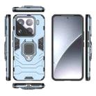 For Xiaomi 15 Pro Shockproof PC + TPU Holder Phone Case(Navy Blue) - 3