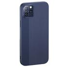 For iPhone 12 Pro Max JOYROOM JR-BP768 Shadow Series TPU Frosted Bump Pattern Shockproof Protective Case(Blue) - 2