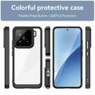 For Xiaomi 15 Colorful Series Acrylic Hybrid TPU Phone Case(Black) - 2