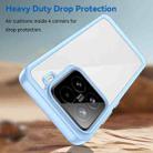 For Xiaomi 15 Colorful Series Acrylic Hybrid TPU Phone Case(Blue) - 3