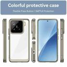 For Xiaomi 15 Colorful Series Acrylic Hybrid TPU Phone Case(Transparent Grey) - 2