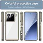 For Xiaomi 15 Pro Colorful Series Acrylic Hybrid TPU Phone Case(Transparent Grey) - 2