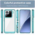 For Xiaomi 15 Pro Colorful Series Acrylic Hybrid TPU Phone Case(Transparent Blue) - 2