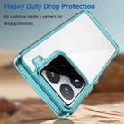 For Xiaomi 15 Pro Colorful Series Acrylic Hybrid TPU Phone Case(Transparent Blue) - 3