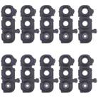 For Samsung Galaxy A16 5G SM-A166B 10pcs Rear Camera Lens Cover(Black) - 1