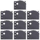 For Samsung Galaxy A14 SM-A145F 10pcs Rear Camera Lens Cover(Black) - 1