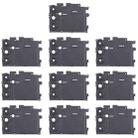 For Samsung Galaxy A14 5G SM-A146B 10pcs Rear Camera Lens Cover(Black) - 1