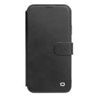 For iPhone 11 Pro QIALINO Business Magnetic Buckle Horizontal Flip Leather Case with Card Slots(Black) - 2