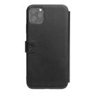 For iPhone 11 Pro QIALINO Business Magnetic Buckle Horizontal Flip Leather Case with Card Slots(Black) - 3