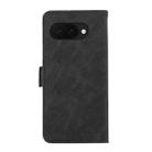 For Google Pixel 9a ABEEL Frosted Magnetic RFID Leather Phone Case(Black) - 3