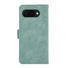 For Google Pixel 9a ABEEL Frosted Magnetic RFID Leather Phone Case(Cyan) - 3