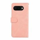 For Google Pixel 9a ABEEL Color Block Magnetic RFID Leather Phone Case(Pink-Cyan) - 3