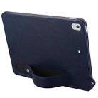 For iPad Pro 9.7 / 9.7 2018 / 2017 TPU Leather Back Tablet Case with Wristband(Dark Blue) - 3