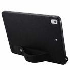 For iPad Pro 9.7 / 9.7 2018 / 2017 TPU Leather Back Tablet Case with Wristband(Black) - 3