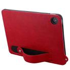 For Amazon Fire HD 8 2018 / 2017 TPU Leather Back Tablet Case with Wristband(Red) - 3