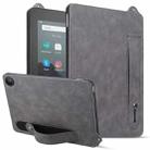 For Amazon Kindle Fire HD10 / HD10 Plus TPU Leather Back Tablet Case with Wristband(Grey) - 1