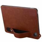 For Amazon Kindle Fire 7 12th 2022 TPU Leather Back Tablet Case with Wristband(Brown) - 3