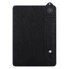 For Amazon Kindle Fire 7 12th 2022 TPU Leather Back Tablet Case with Wristband(Black) - 2