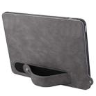 For Amazon Kindle Paperwhite 12th 2024 TPU Leather Back Tablet Case with Wristband(Grey) - 3