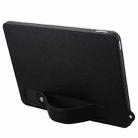 For Amazon Kindle Paperwhite 12th 2024 TPU Leather Back Tablet Case with Wristband(Black) - 3