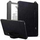 For Amazon Kindle Scribe 10.2 2024 TPU Leather Back Tablet Case with Wristband(Black) - 1