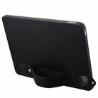 For Amazon Kindle HD8 / HD8 Plus 2024 TPU Leather Back Tablet Case with Wristband(Black) - 3