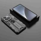 For Xiaomi 15 5G Supersonic PC + TPU Holder Phone Case(Black) - 2