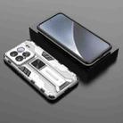 For Xiaomi 15 5G Supersonic PC + TPU Holder Phone Case(White) - 2