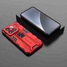 For Xiaomi 15 5G Supersonic PC + TPU Holder Phone Case(Red) - 2