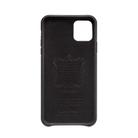 For iPhone 11 QIALINO Shockproof Top-grain Leather Protective Case(Black) - 3