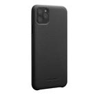 For iPhone 11 Pro Max QIALINO Shockproof Top-grain Leather Protective Case(Black) - 2